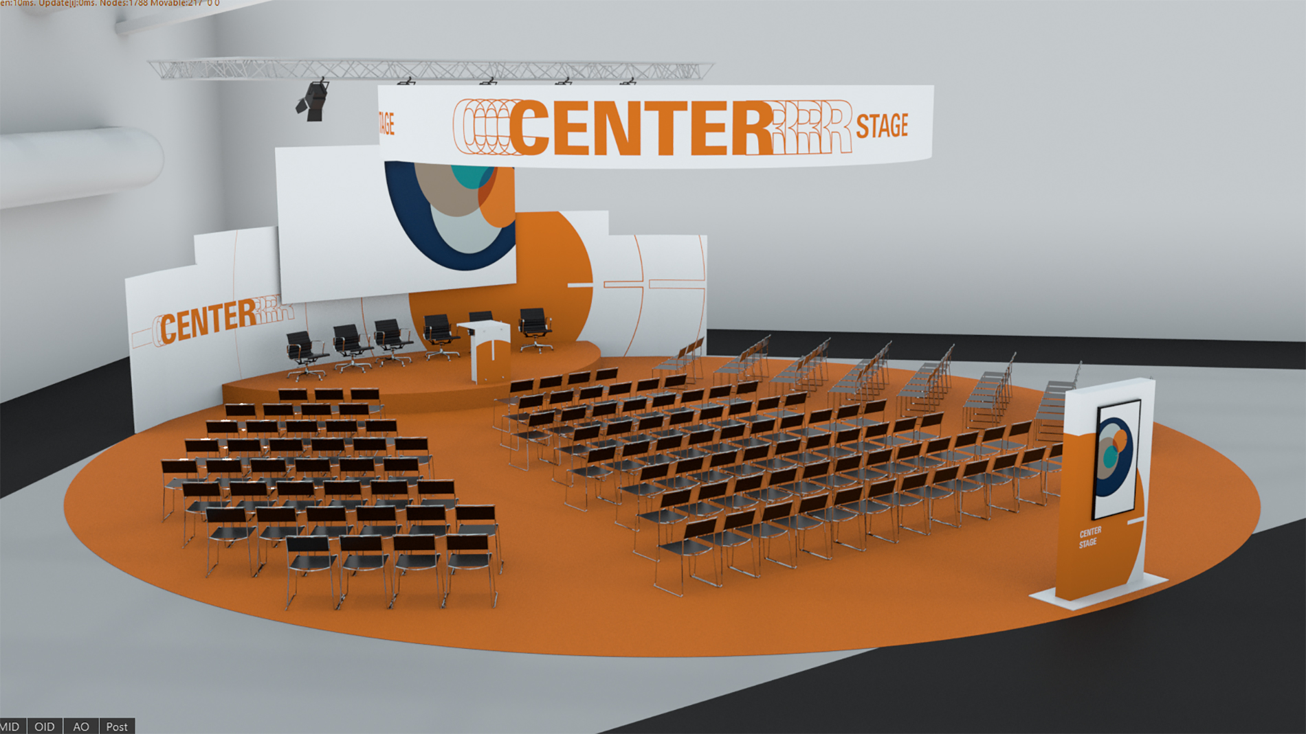 Center Stage, powered by Leadec (Beispielbild)