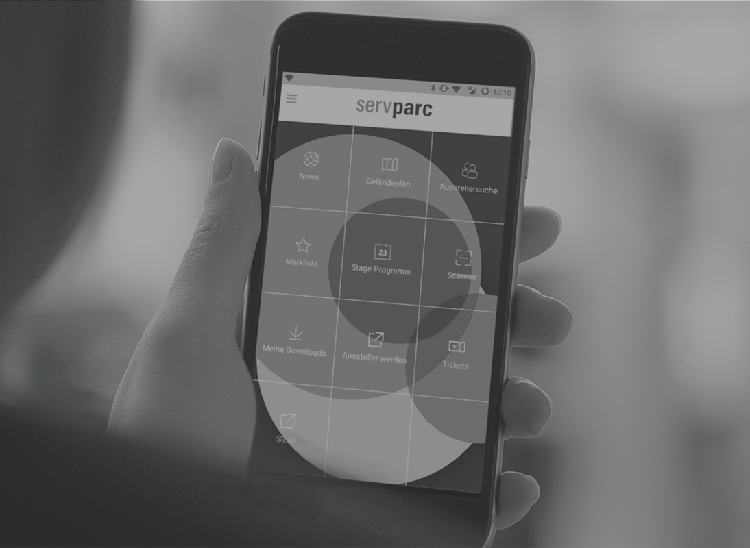 Die Servparc Navigator App